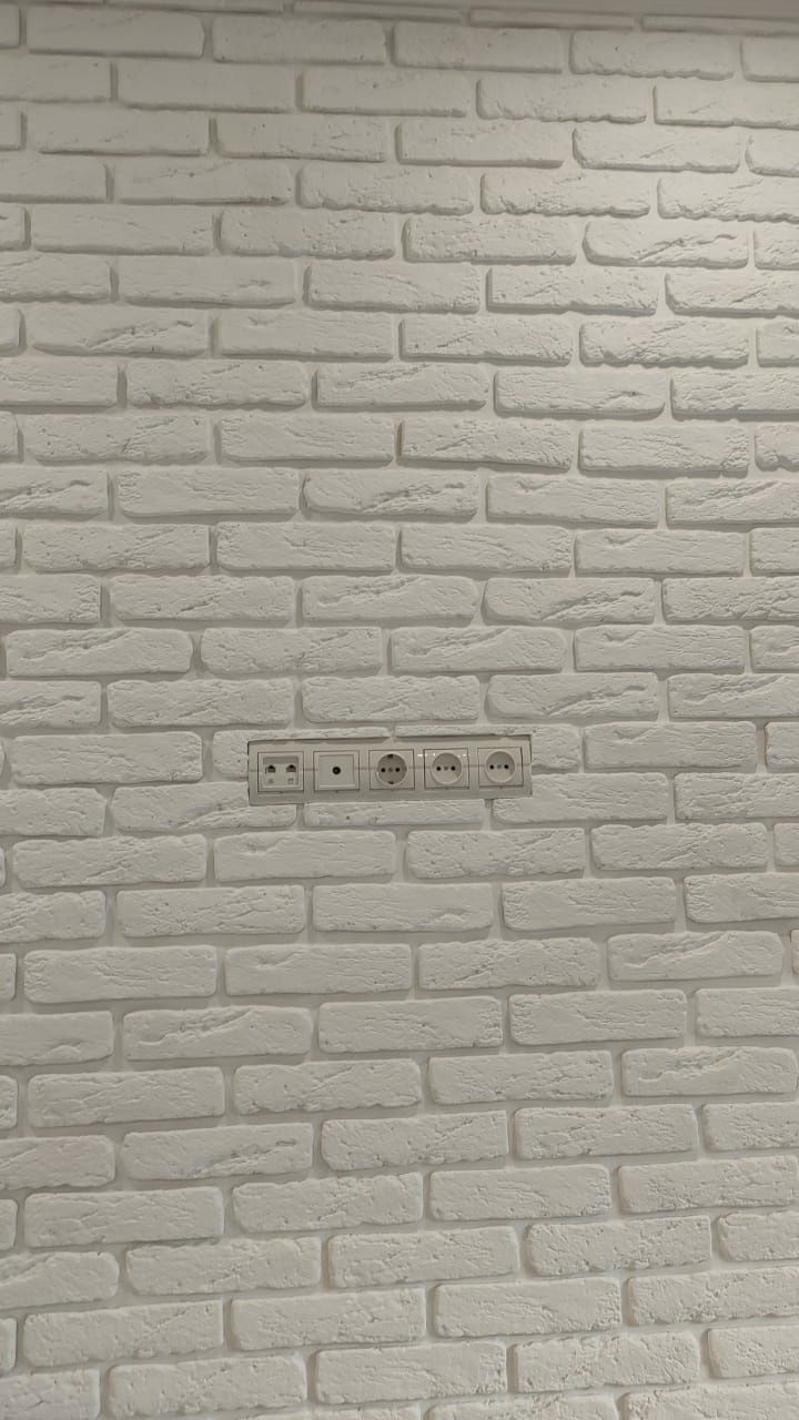 Декоративный кирпич, "дикий камень" 3D 3Д панели