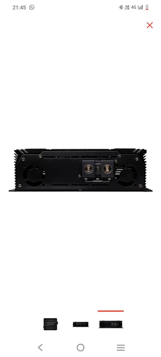 Автомобильный усилитель Deaf Bonce Apocalypse AAB-4900.1D