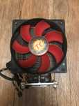 КулерThermaltake Frio. Двойной вентилятор,  с тепловыми трубками
