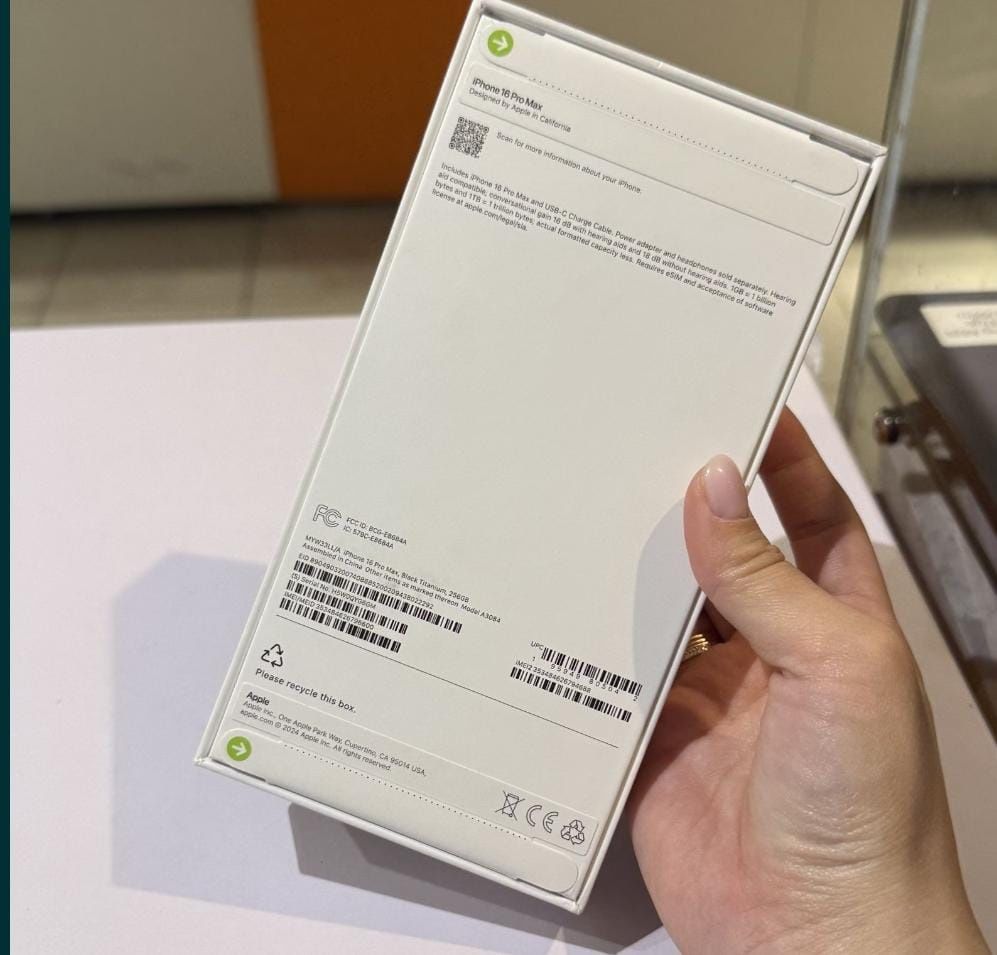 Айфон 16pro, 16pro max 256 продаётся срочно