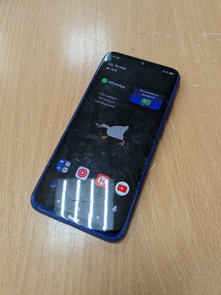 Полностью исправный телефон Xiaomi Redmi Note 8