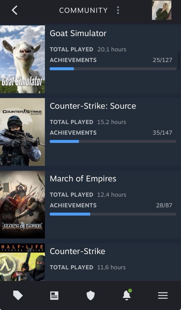 steam аккаунт продам