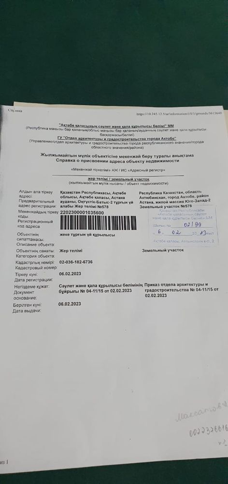 Продам землю Юга-Запад