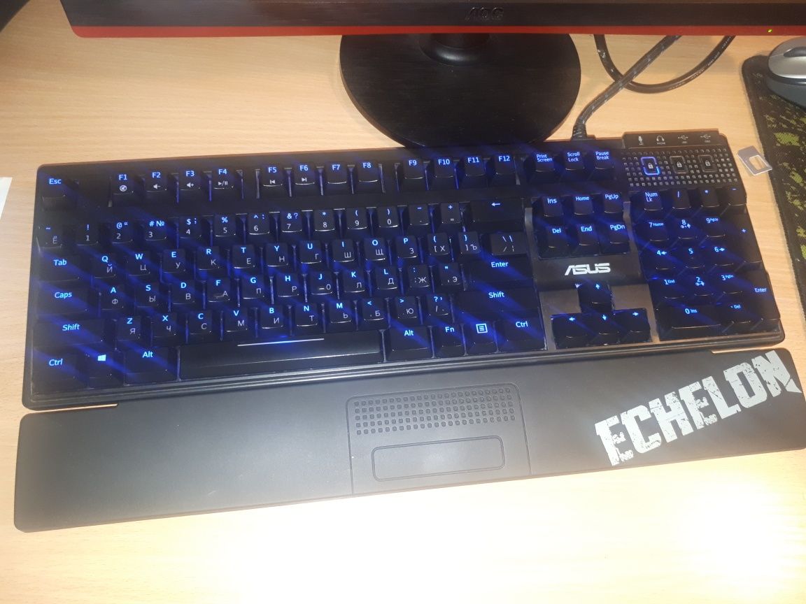 Клавиатура проводная ASUS Echelon Mech