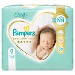 Подгузники Pampers Premium Care 0 (1,5-2,5 кг) 22 шт.
