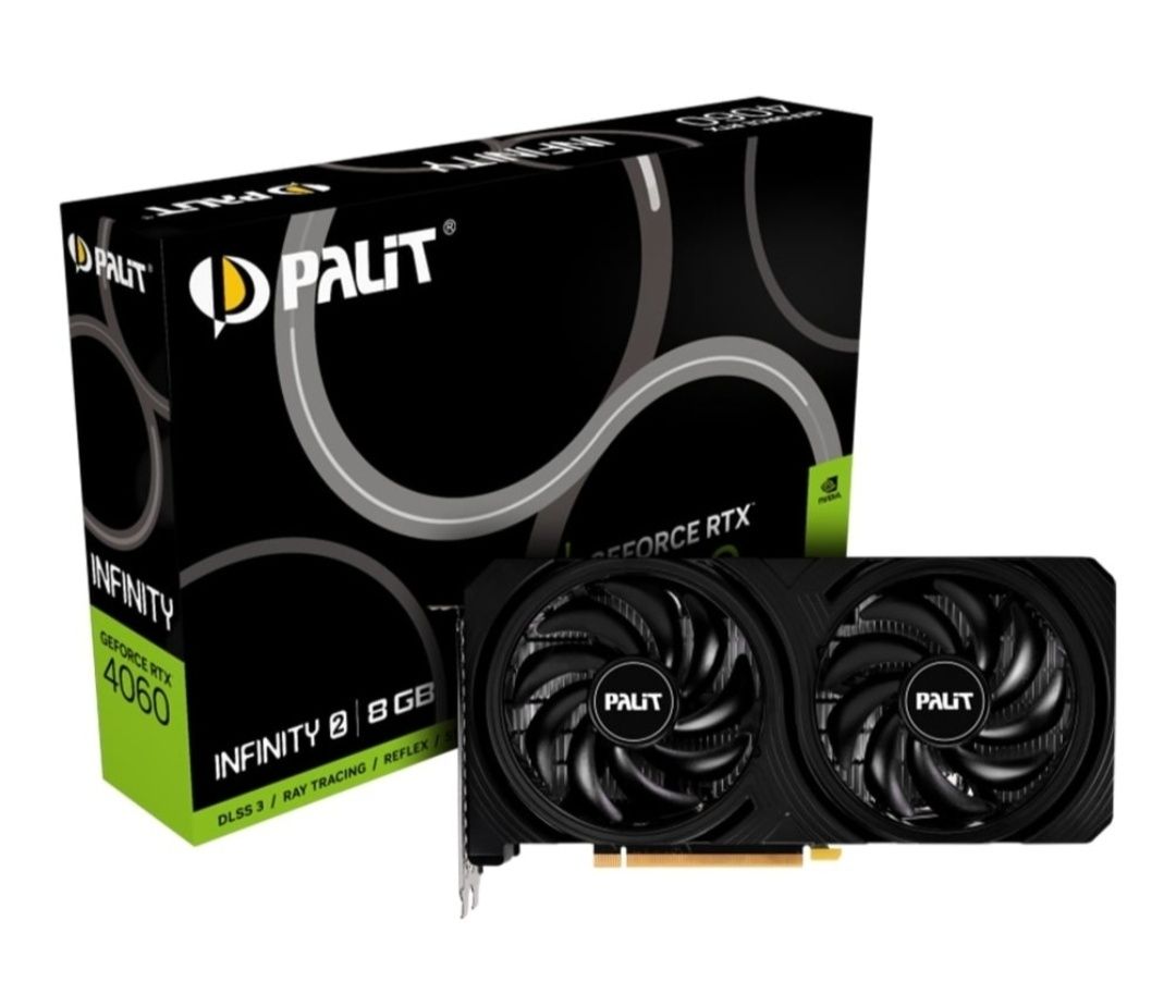 Видеокарта Palit RTX 4060 INFINITY 2 8 Гб