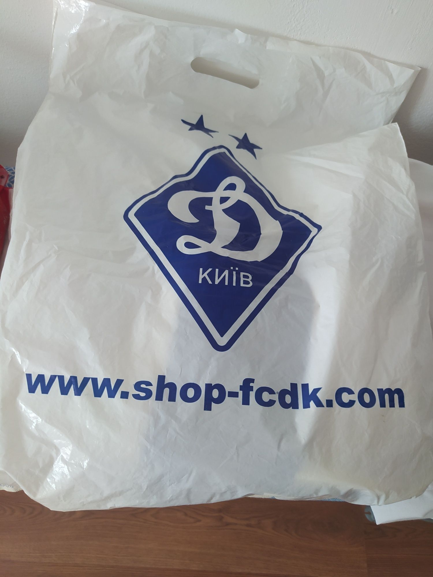 Шарф - оригинал футбольного клуба Динамо Киев,новый