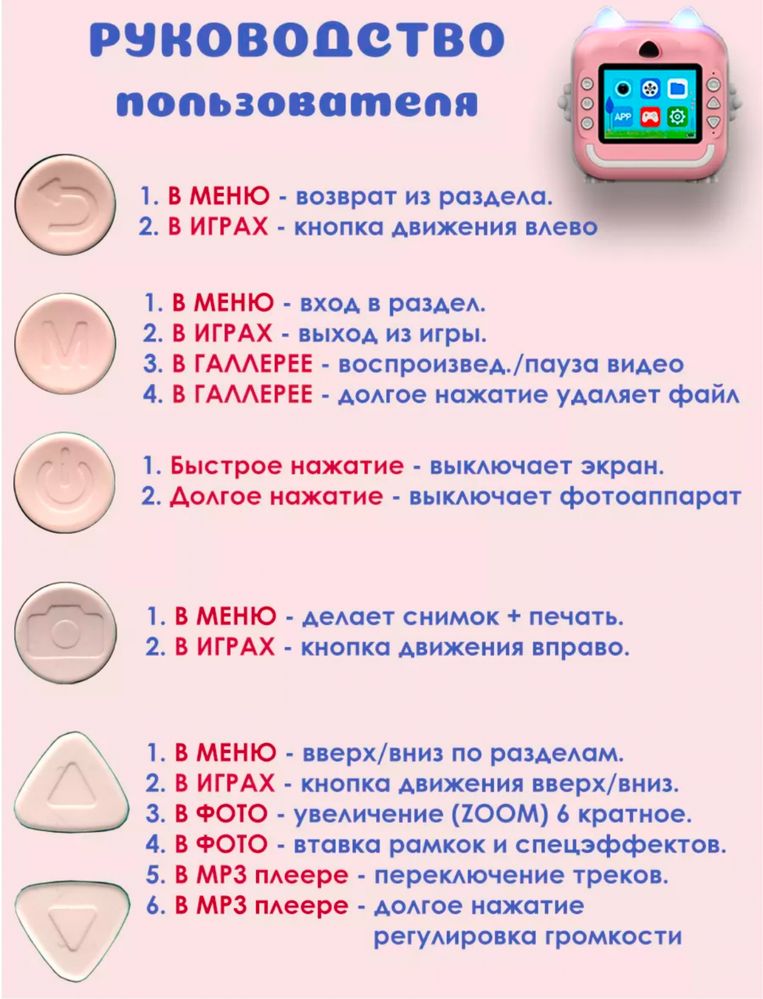 Отличный подарок фотоаппараты мгновенной печатью