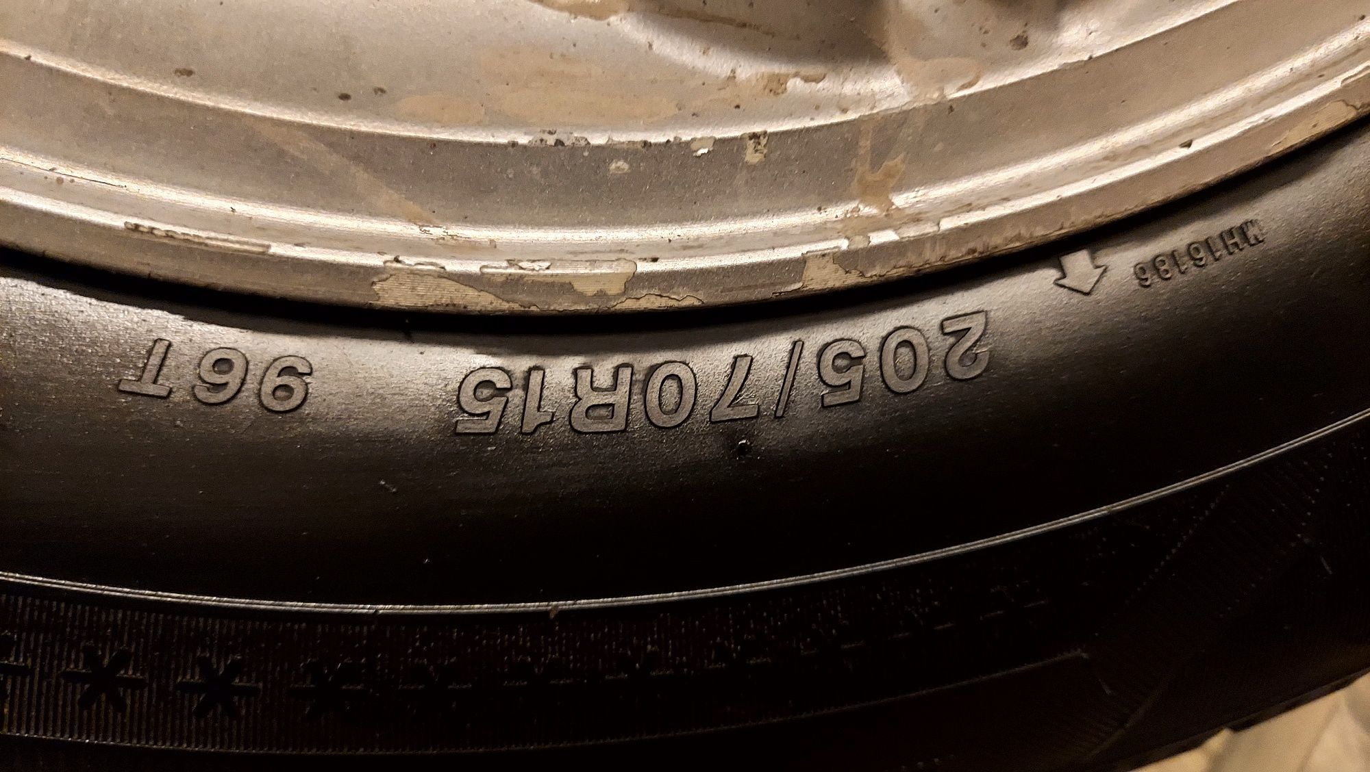 Диски с резиновый на Honda CR-V 205/70/R15