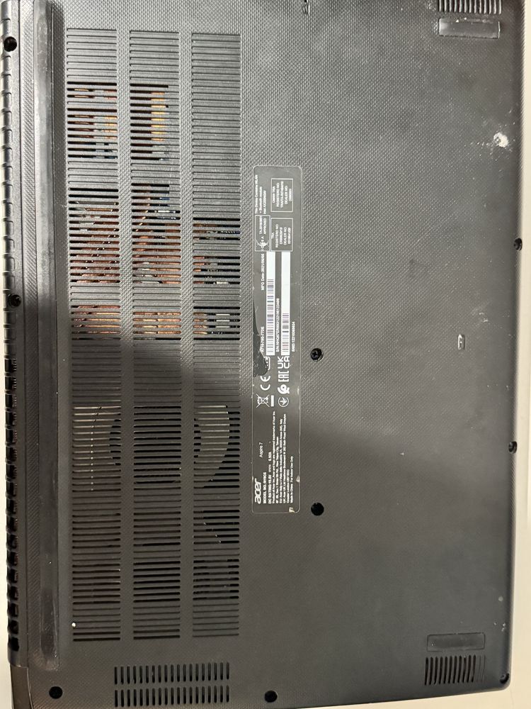 Acer Aspire 7 i7 / 8GB / GTX 1650 / 512GB SSD — 160000₸, торг
