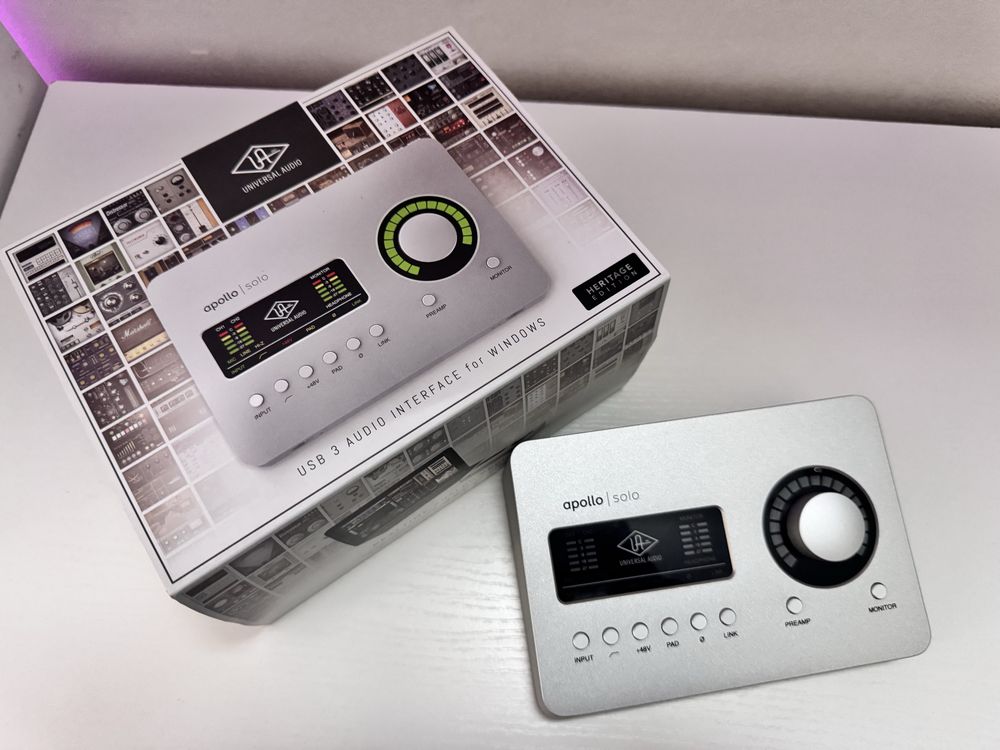 Звуковая карта Universal Audio Apollo Solo USB Heritage Edition