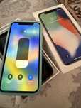 Iphone x silver 64gb