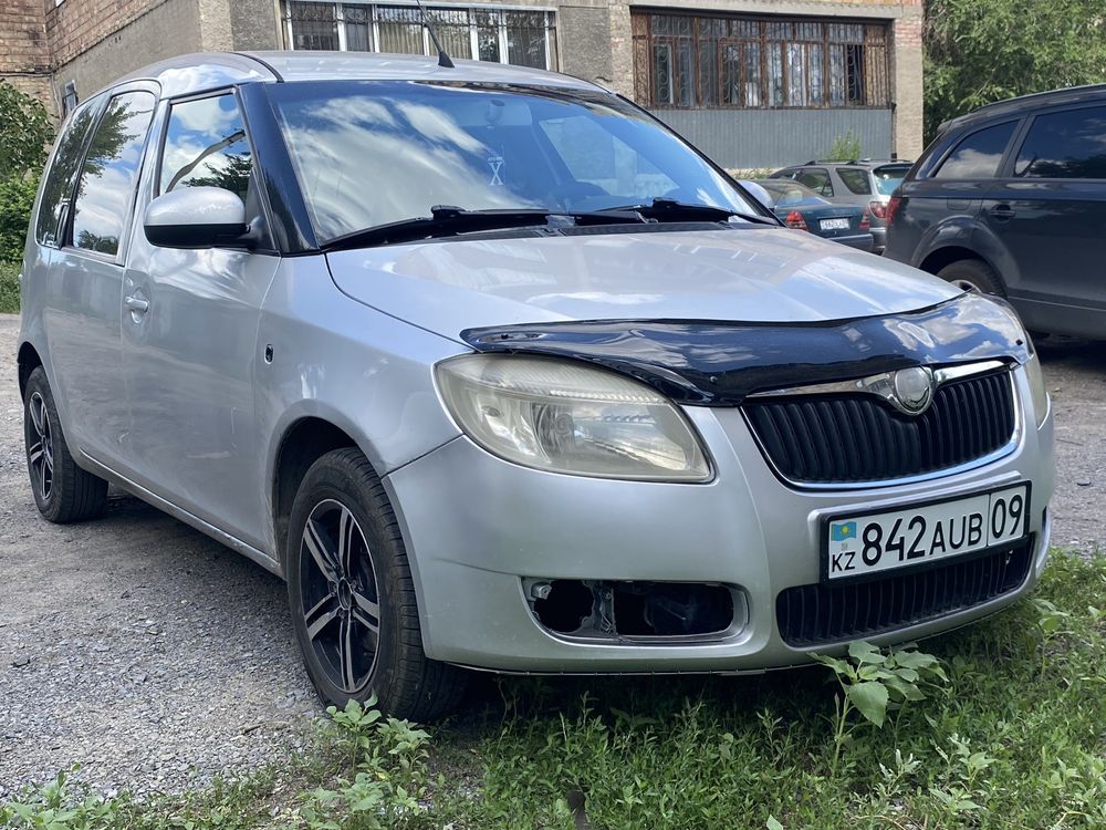 Шкода Румстер  минивен на механике.