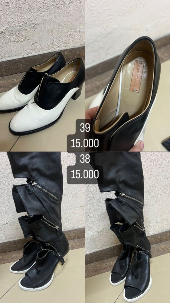 Сапоги, туфли женские брендовые YSL, Kors, LV, Channel, Fendi, Baldini