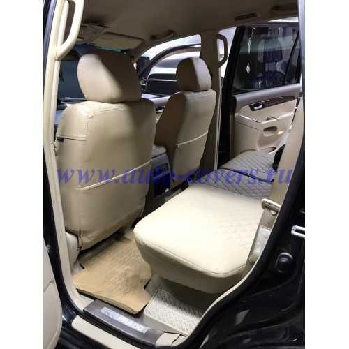 Чехлы на Toyota Land Cruiser Prado 120/ Автопилот/ Модельные авточехлы