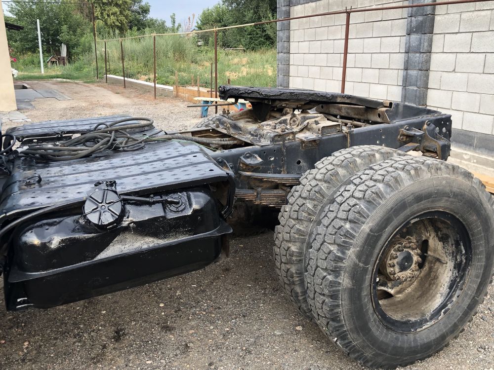 Зил 130 тягач с прицепом