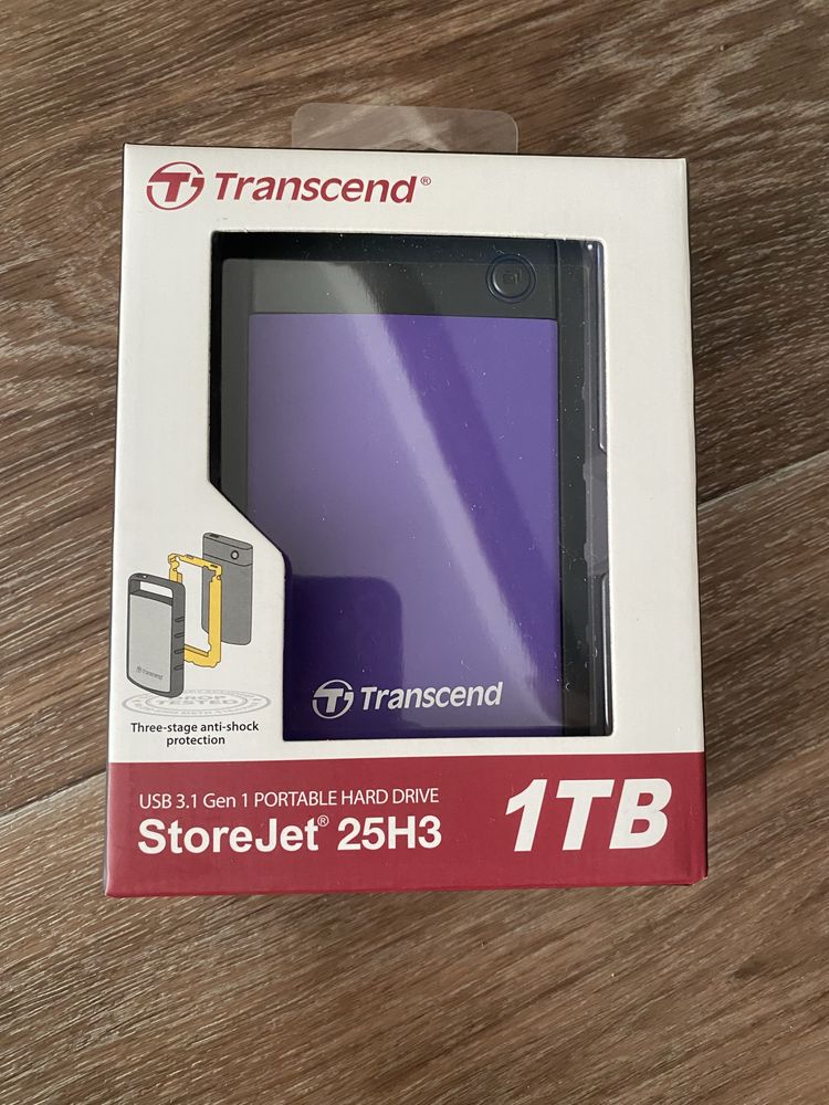 Внешний жесткий диск transcend 1tb