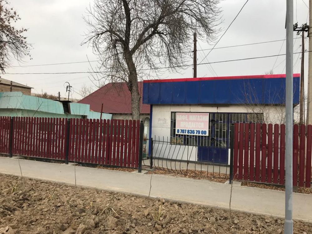 Кафе+магазин в центре Мырзакента