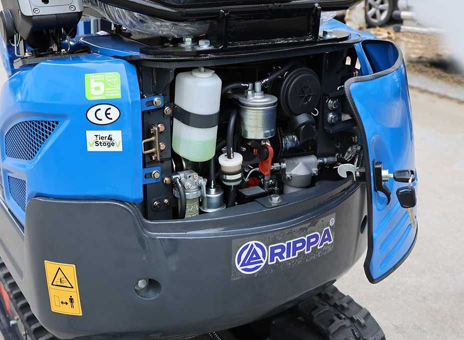 Мини-экскаватор Rippa R15-3 (Kubota D722)
