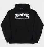 худи Thrasher черное