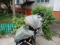 Продам прогулочная коляска с перекидной ручкой