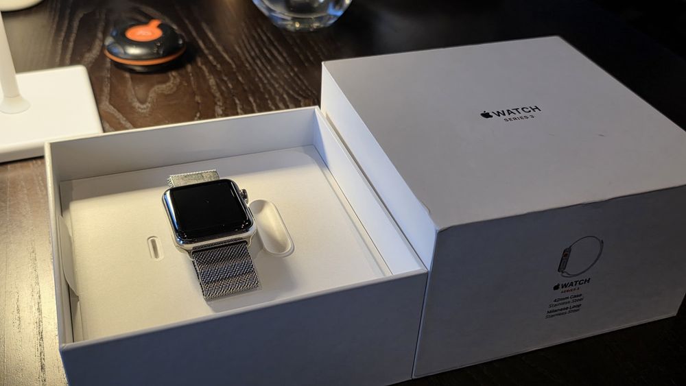 Apple watch 3 stainless steel/ эпл ватч 3 стальные