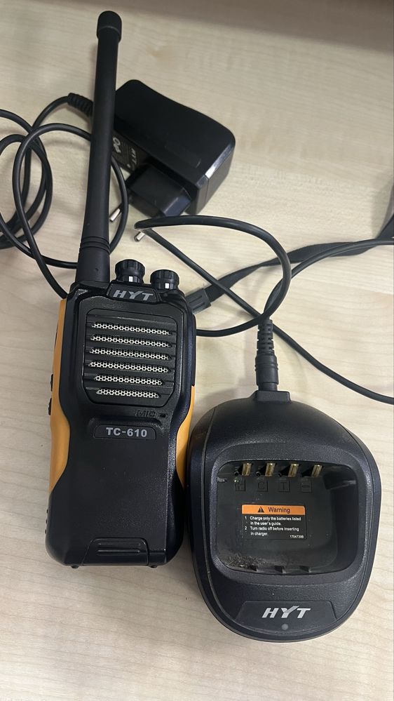 Hyt tc-610 радиостанция как