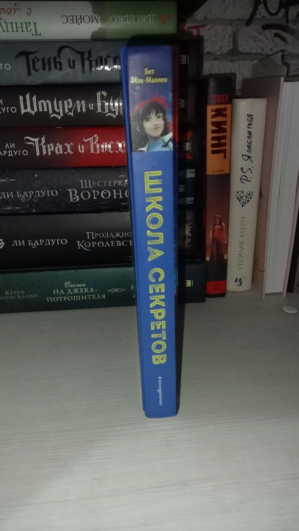 Книга авторства Бет Мак-Маллен "Школа секретов"