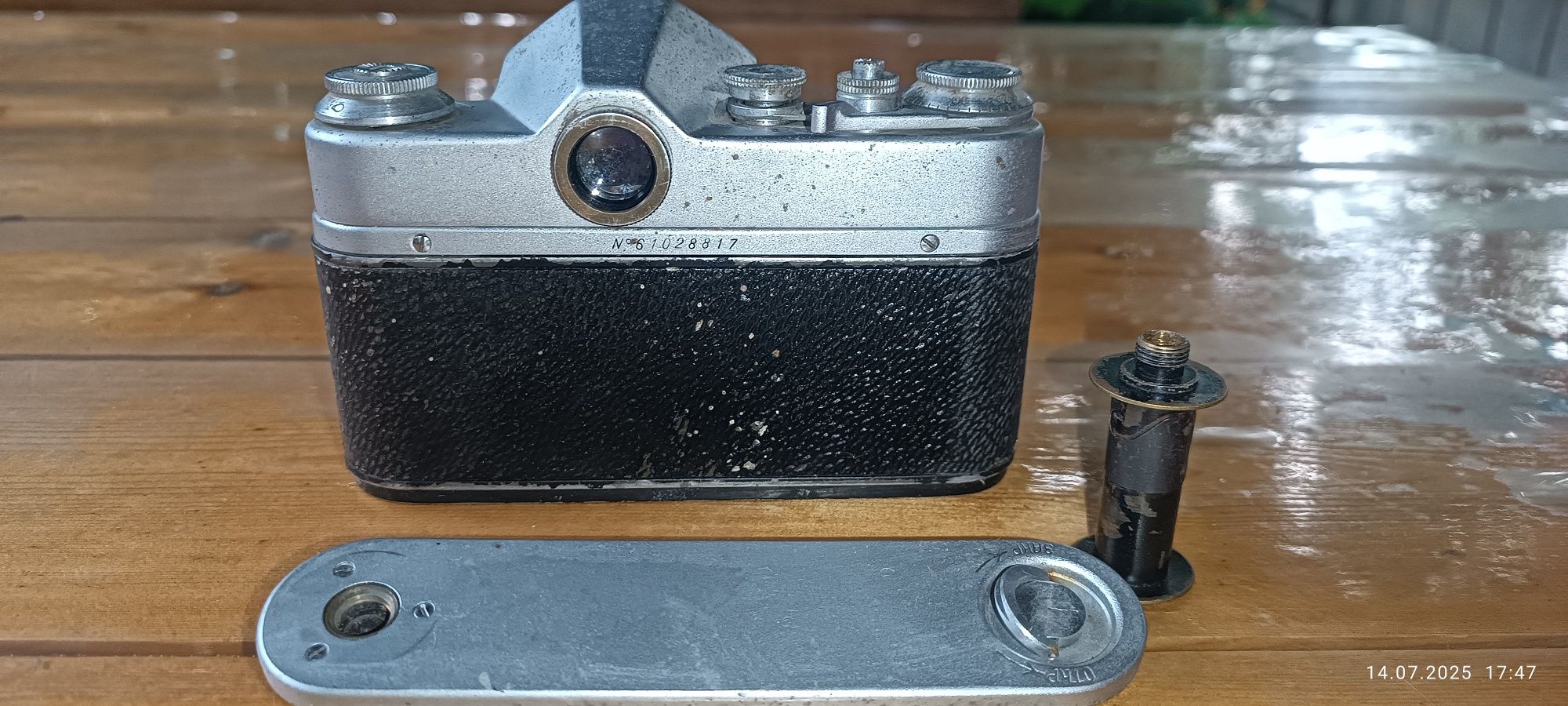 Фотоаппарат СССР Зенит З зеркальный на запчасти