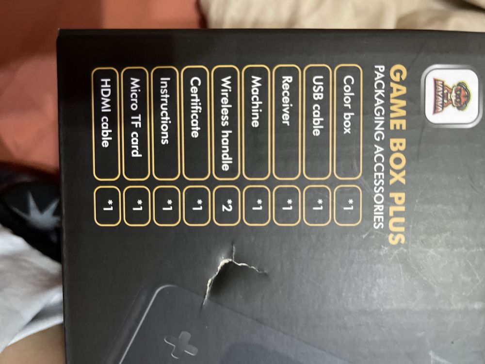Game box с ретро играми