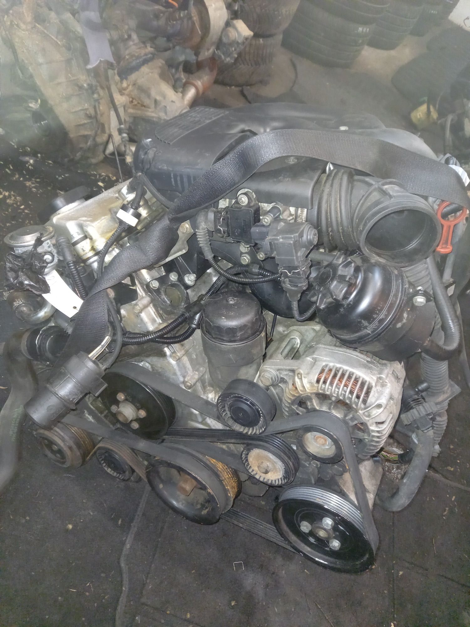 Двигатель на BMW E46 1.9л М43 из Германии