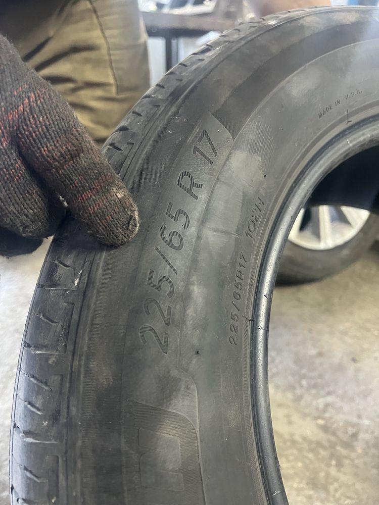 Летняя резина MICHELIN  б/у.   4 шт