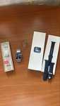 Часы Apple Watch 9 серии, 45 мм, с голубым ремешком (S, M)