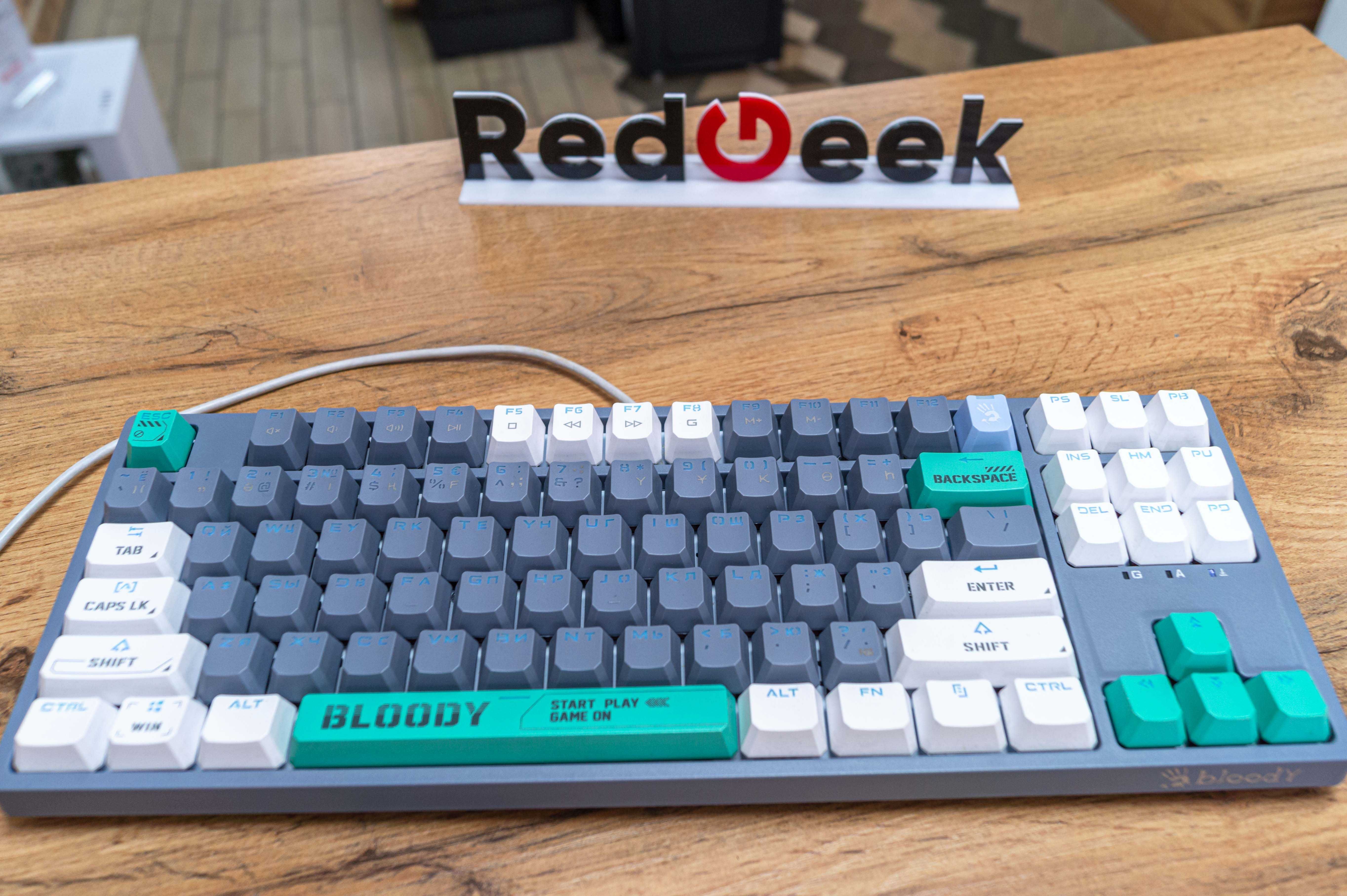 Клавиатура проводная A4Tech Bloody S87 Energy|Магазин Red Geek