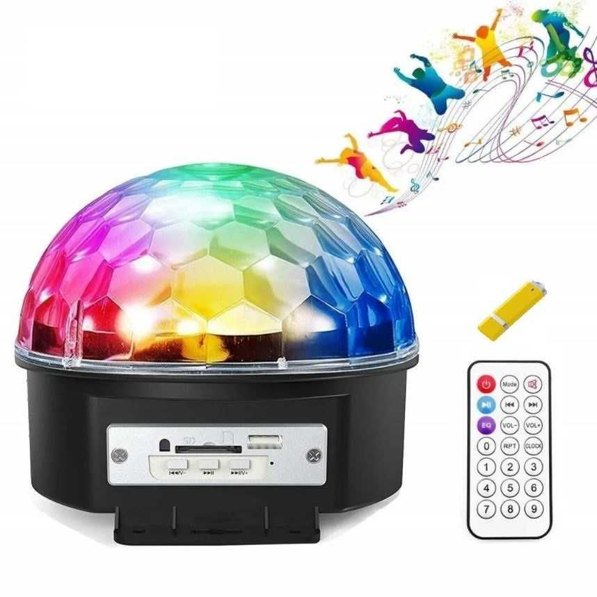 Диско-шар светодиодный Led Magic Ball + Blutooth