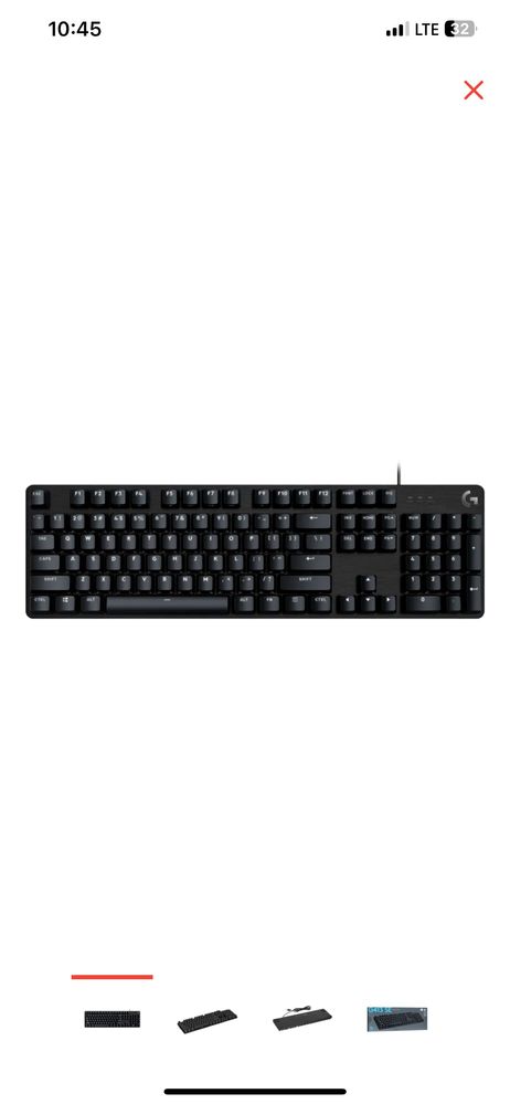 Продам клаву logitech g413