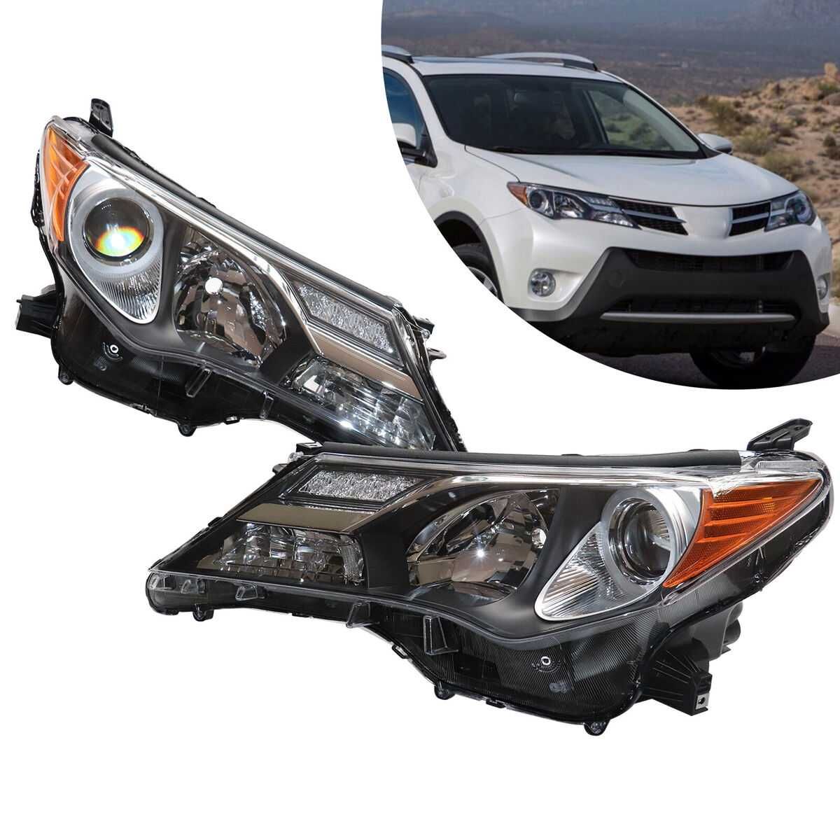Фара Toyota Rav4 / 13-16 Рав 4