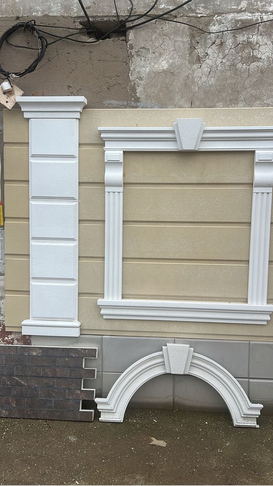 Декор из пенопласта , термопанель , фасад декор , пенопласт , дизайн