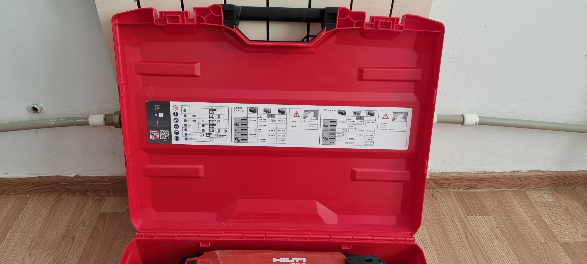 [Полный комплект; +гвозди 500шт] HILTI Пистолет Монтажный BX-3/Akku 5.