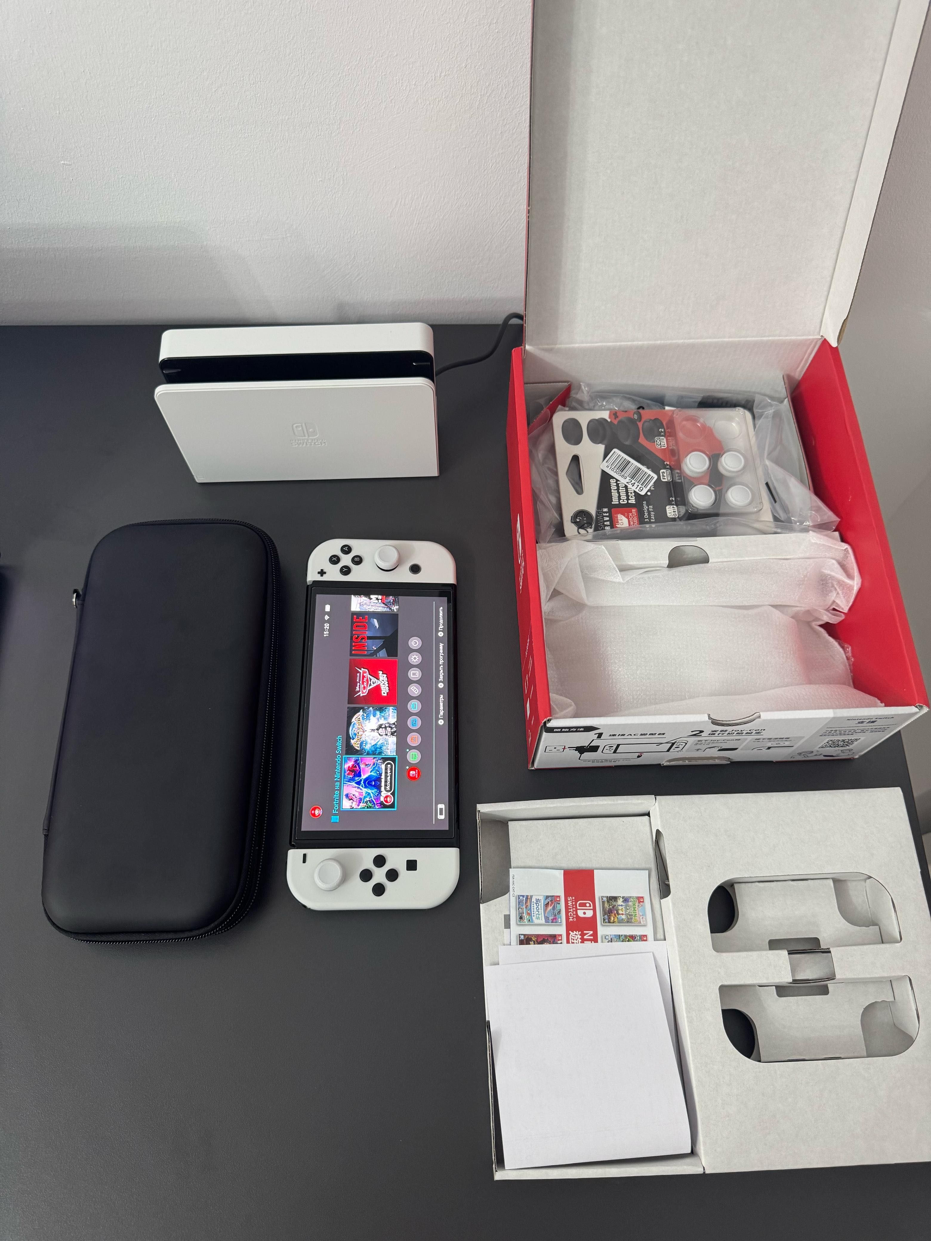 Nintendo Switch Oled в идеальном состоянии