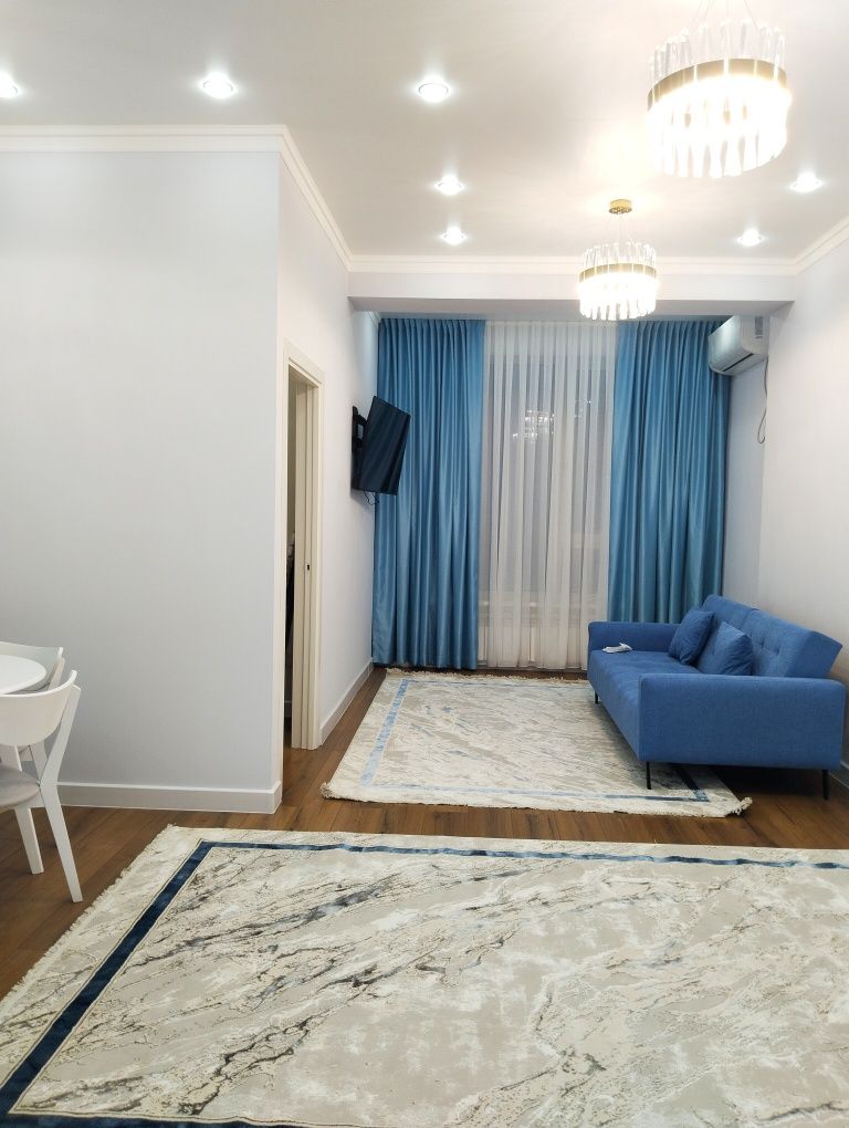 Сдаются Посуточно 2 ком кв в центре г  Шымкент ЖК Capital City