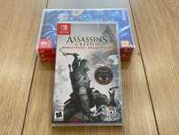 Новый Assassin's Creed 3+Liberation Remastered Nintendo Switch/Нинтенд