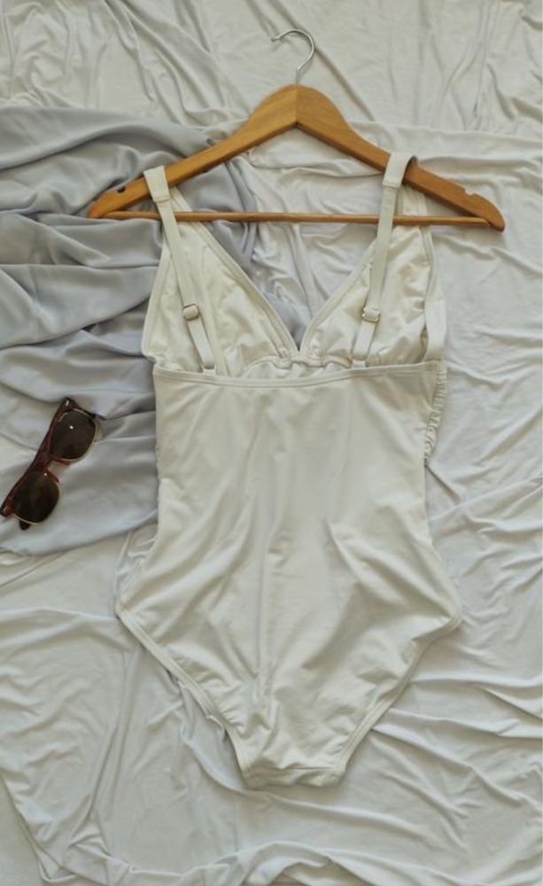 Новый купальник michael kors, белый и хаки