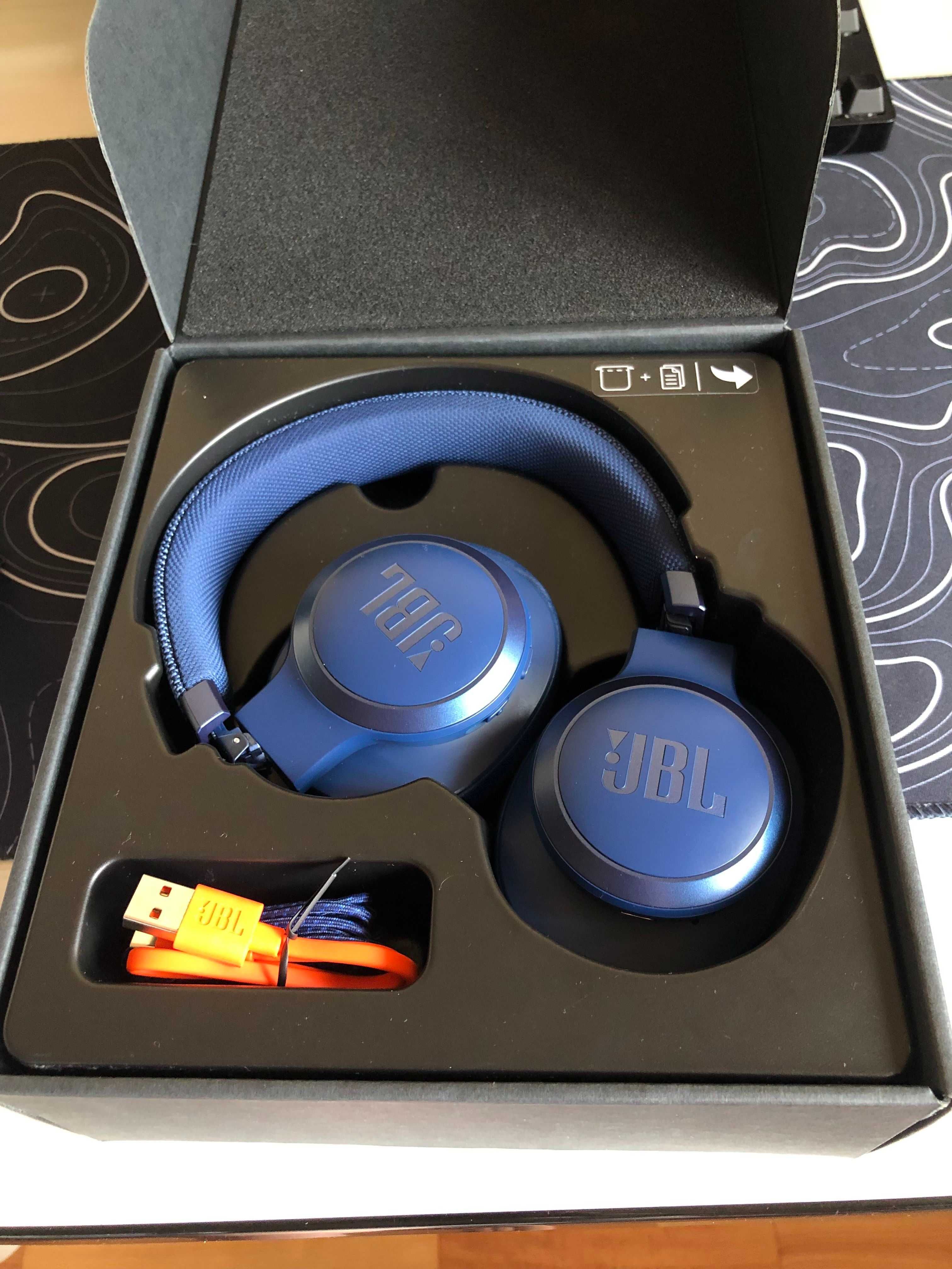 Наушники JBL Live 660NC синий