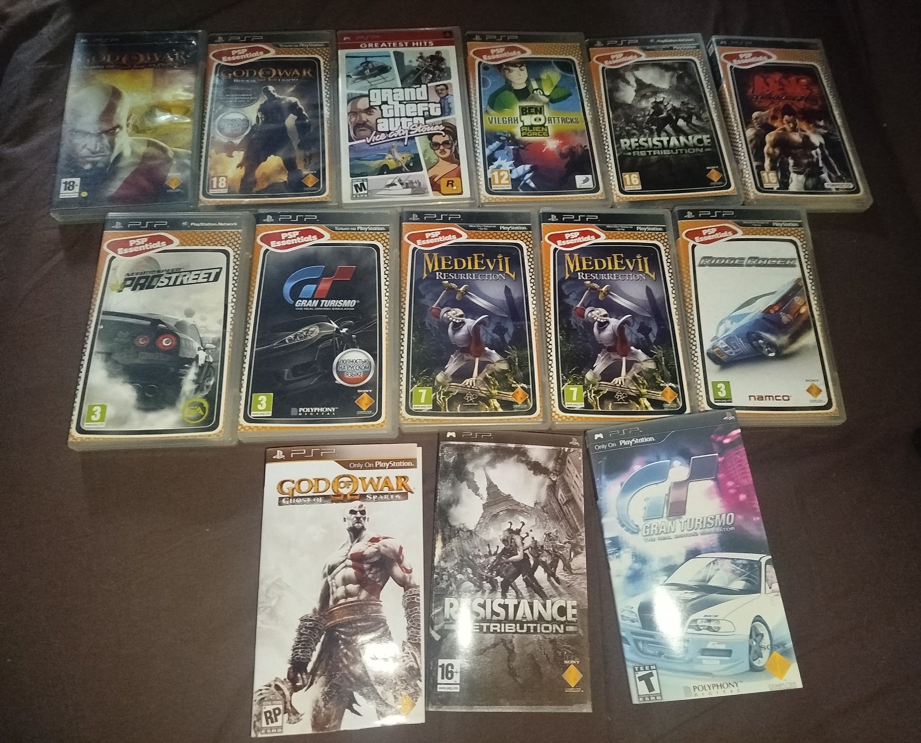 Игры для консолей ps3 и psp