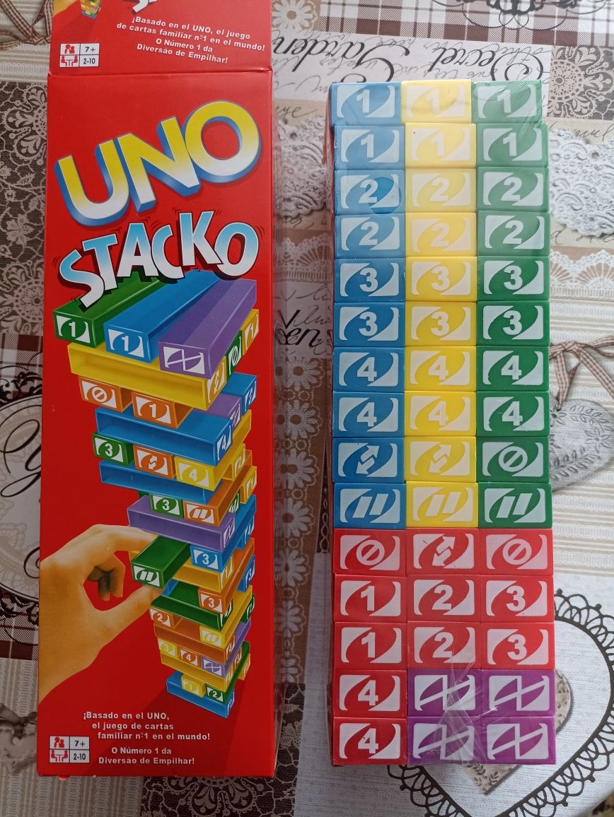Дженга UNO настольная игра