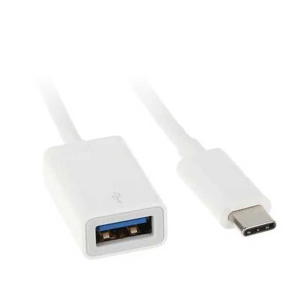 Переходник (OTG) Type C на USB 3.0. Фирменный "MOXOM". Алматы.