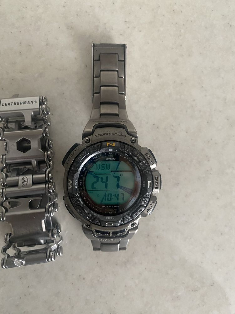 Casio pro trek titan