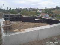 Продам участ. с фундаментом 9*10 в 19км., вода проведена, читаю ватсап