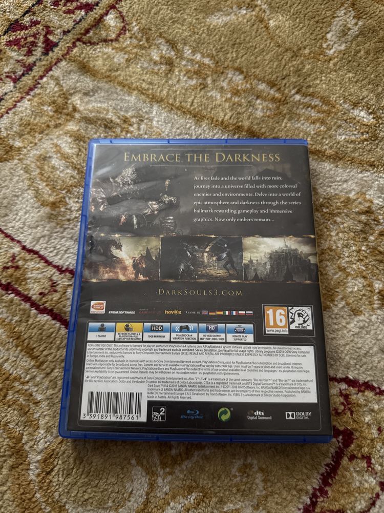 продаю Dark souls 3